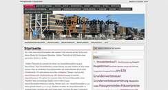 Desktop Screenshot of makler-uebersicht.de